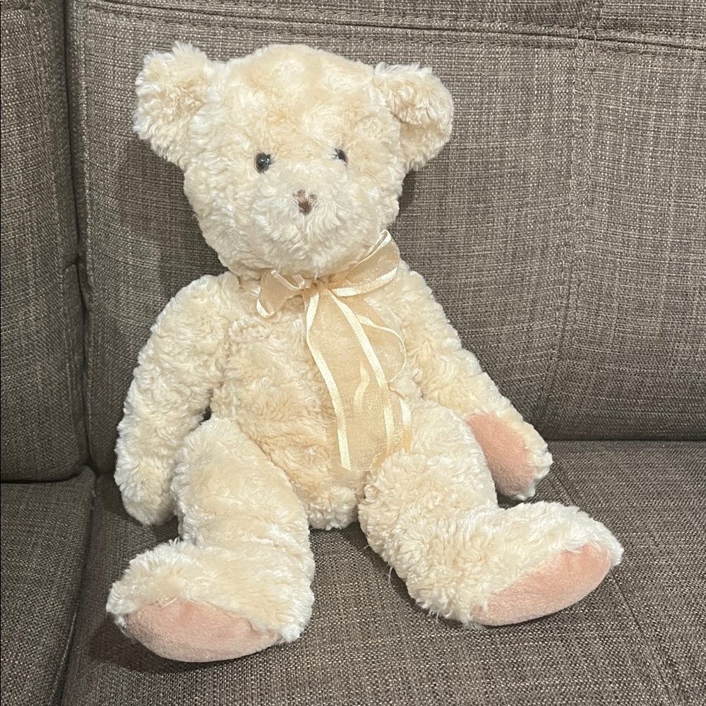 Douglas Cuddle Toy Plush Teddy Bear – Soft Beige